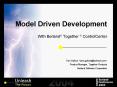 Model Driven Development PowerPoint PPT Presentation