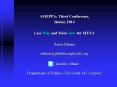 AMEPPA: Third Conference, PowerPoint PPT Presentation