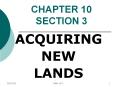 CHAPTER 10 SECTION 3 PowerPoint PPT Presentation
