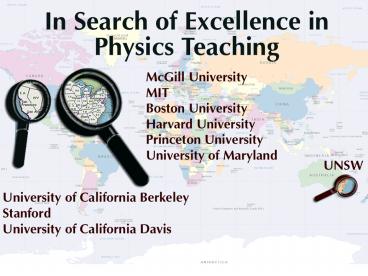 McGill University Department of Physics