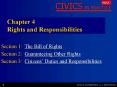 Chapter 4 Rights and Responsibilities PowerPoint PPT Presentation