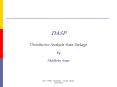 DASP Distributive Analysis Stata Package By Abdelkrim Araar PowerPoint PPT Presentation