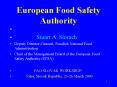 European Food Safety Authority PowerPoint PPT Presentation
