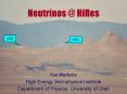 Neutrinos @ HiRes PowerPoint PPT Presentation