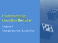 Understanding Canadian Business PowerPoint PPT Presentation