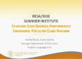 RESA/DOE SUMMER INSTITUTE Common Core Georgia Performance Standards: Focus on Close Reading PowerPoint PPT Presentation
