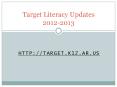 http://target.k12.ar.us PowerPoint PPT Presentation