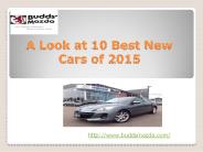 A Look at 10 Best New Cars of 2015