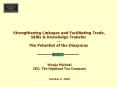 Strengthening Linkages and Facilitating Trade, Skills PowerPoint PPT Presentation
