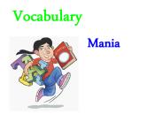 Vocabulary Mania