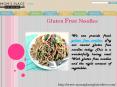 Gluten Free Noodles PowerPoint PPT Presentation