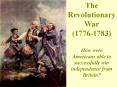 Revolutionary Era Review 1754-1783 PowerPoint PPT Presentation