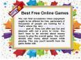 online games for free PowerPoint PPT Presentation