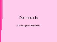 Democracia