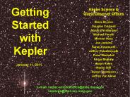 Getting Started with Kepler