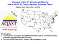 Welcome to the 8th Semiannual Meeting of the NASA Air Quality Applied Sciences Team! PowerPoint PPT Presentation