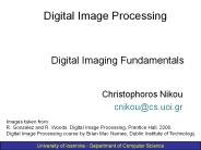 Digital Imaging Fundamentals
