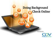Doing Background Check Online
