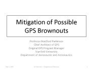 Mitigation of Possible GPS Brownouts