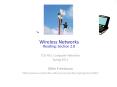 Wireless Networks Reading: Section 2.8 PowerPoint PPT Presentation