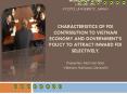 INTERNATIONAL YOUNG SCHOLARS WORKSHOP (IYSW) 3 AUGUST 2011 KYOTO UNIVERSITY, JAPAN  Characteristics of FDI contribution to Vietnam economy and government PowerPoint PPT Presentation