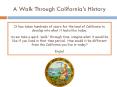 A Walk Through California PowerPoint PPT Presentation