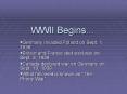 WWII Begins... PowerPoint PPT Presentation