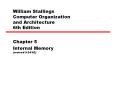 William Stallings Computer Organization and Architecture 6th Edition PowerPoint PPT Presentation