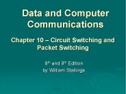 Data and Computer Communications