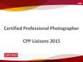 Certified Professional Photographer PowerPoint PPT Presentation