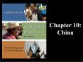 Chapter 10: China PowerPoint PPT Presentation