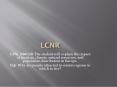 LCNR PowerPoint PPT Presentation