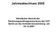 Jahresabschluss 2005 PowerPoint PPT Presentation