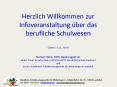 Herzlich Willkommen zur Infoveranstaltung  PowerPoint PPT Presentation