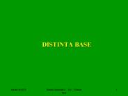 DISTINTA BASE