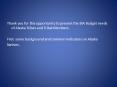 Thank you for this opportunity to present the BIA Budget needs of Alaska Tribes and Tribal Members. PowerPoint PPT Presentation