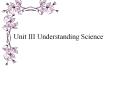 Unit III Understanding Science PowerPoint PPT Presentation