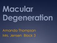 Macular Degeneration