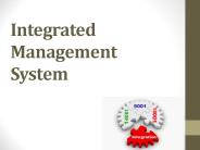 Integrated Management System