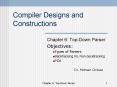 Compiler Designs and Constructions PowerPoint PPT Presentation