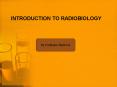 Introduction to radiobiology PowerPoint PPT Presentation