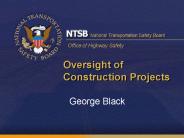 Oversight of Construction Projects