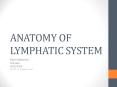 ANATOMY OF LYMPHATIC SYSTEM PowerPoint PPT Presentation