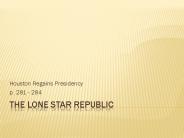 The Lone Star Republic