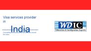 Visa services provider in India