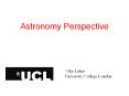 Astronomy Perspective PowerPoint PPT Presentation