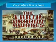 Vocabulary PowerPoint