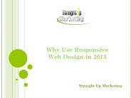 Why Use Responsive Website Design in 2015