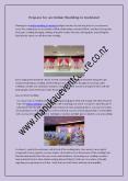 Get prepare for auckland wedding PowerPoint PPT Presentation