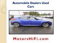 Automobile Dealers Used Cars PowerPoint PPT Presentation